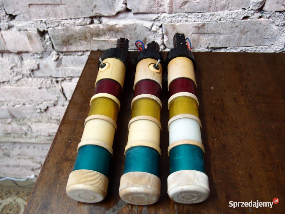 Lampa sygnałowa kolumna sygnalizacyjna 4 Łódź