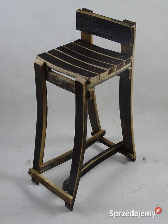 Fotel siedzisko z beczki dębowej Stylowy inny kolor Gdańsk