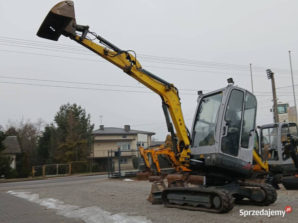 Wacker Neuson EZ28 Mini koparka 3 łyżki 2014 VDS Złoczew sprzedam