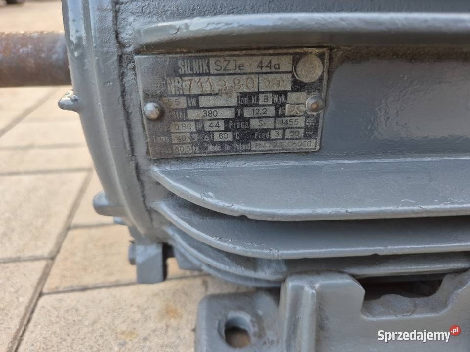Silnik elektryczny 55 kw 1455 obr śrutownik piła kujawsko-pomorskie Grudziądz