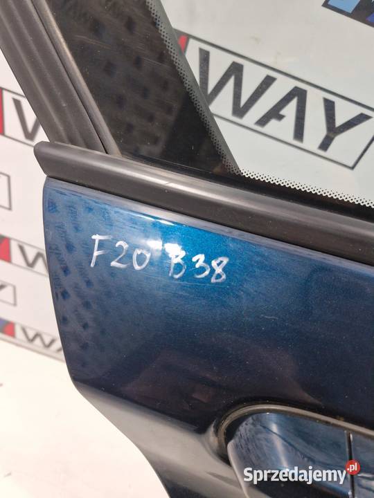 BMW F20 DRZWI PRAWY TYŁ TYLNE PRAWE B38 MIDNIGHT