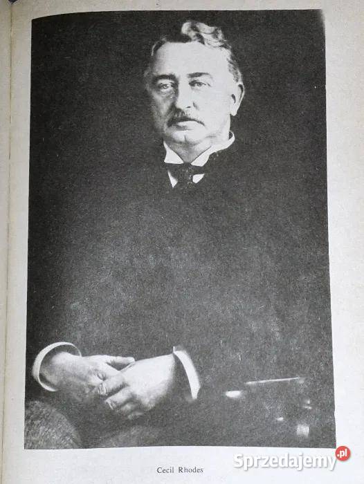 Król diamentów Cecil Rhodes George Bidwell twarda Chełm
