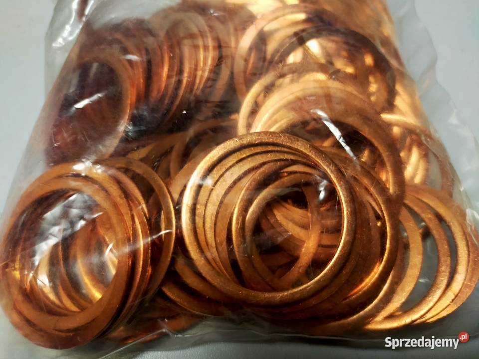 Uszczelka miedziana Fi33xFi39x15faktura VAT Brzozówka