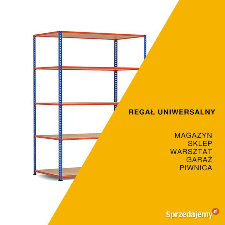 Uniwersalne Regały Półkowe do Magazynu Sklepu Bydgoszcz sprzedam