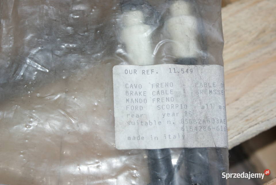 LINKA HAMULCA RĘCZNEGO FORD Ford Granada L3724 Białobrzegi
