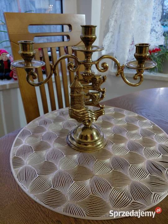 Sprzedam antyczny świecznik Dekoracje i ozdoby Kopyłów