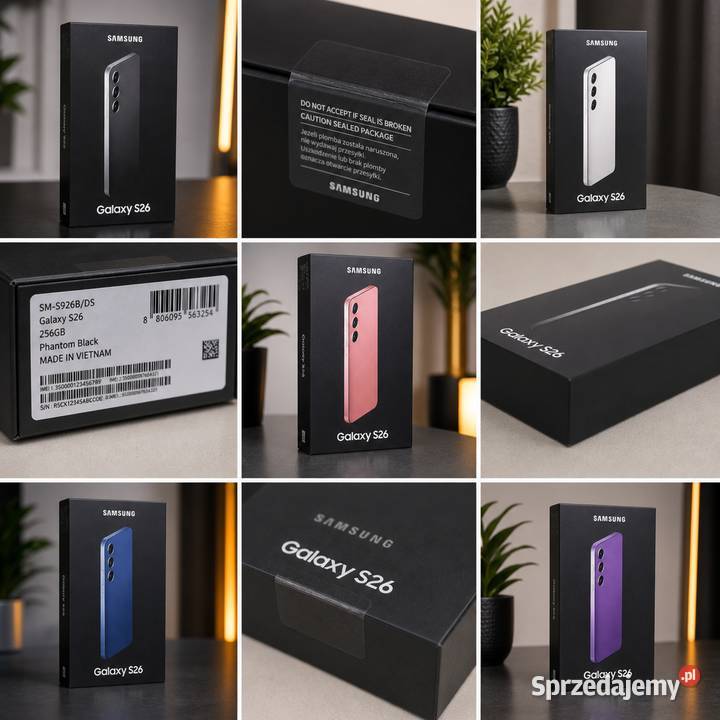 Samsung Galaxy S26 5G 256GB512GB Czarny Warszawa