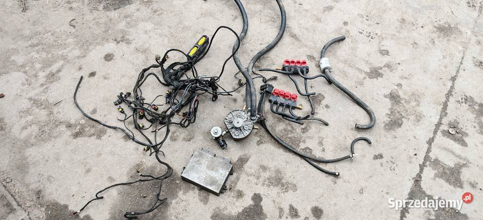 Zestaw gazu z butla V8 z bmw Konin