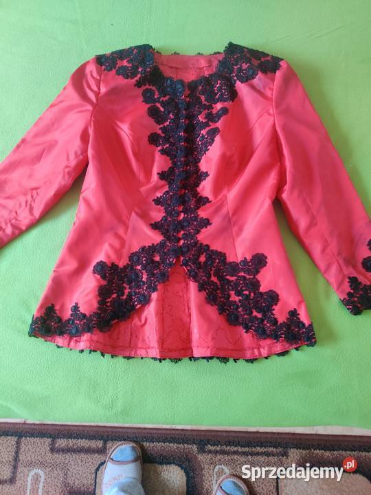 Żakiet bluzka z gipiurą Myszków