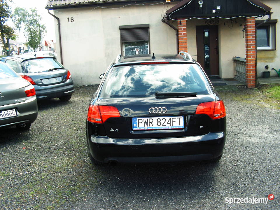 Audi A4 B7 20 Benzyna 2006 r radio A4 Września