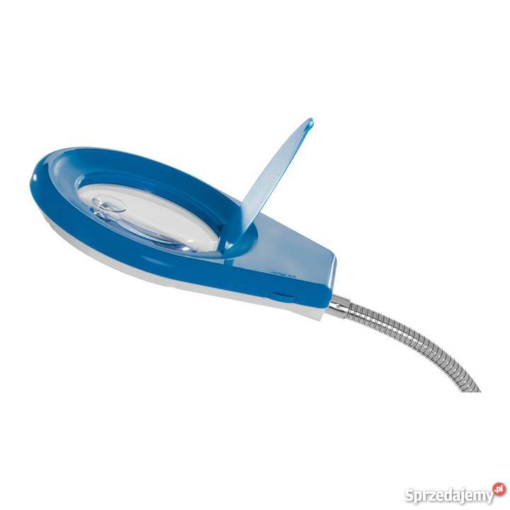 Lampka LED warsztatowa lupa 5x 10x giętkie ramię Częstochowa