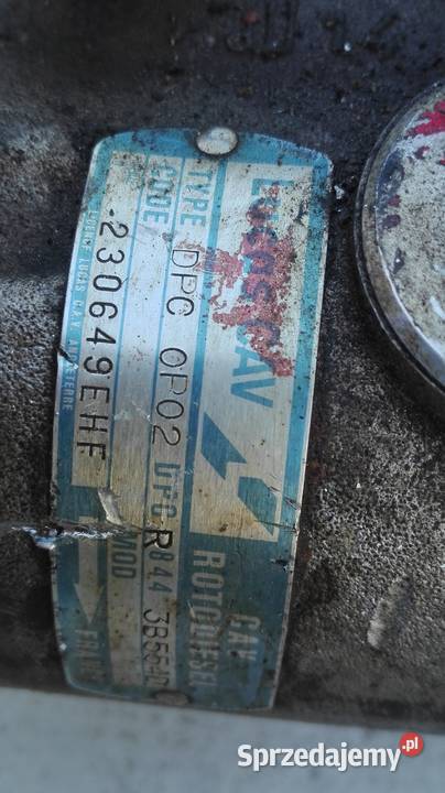 Pompa wtryskowa DPC OP2 230649 EHF osobowe Zbiersk-Cukrownia