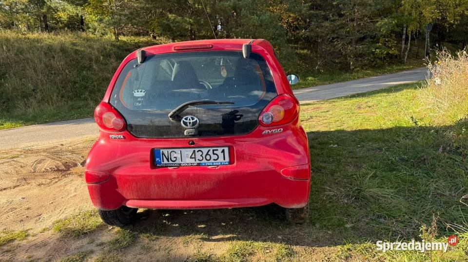 Toyota AYGO 10 benzyna Giżycko