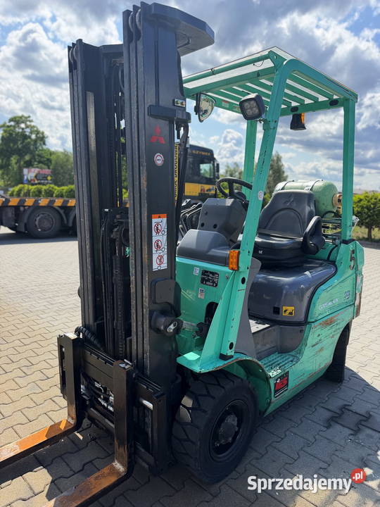 wózek widłowy MITSUBISHI FG18N 1800 Triplex 47m Mitsubishi Działoszyn