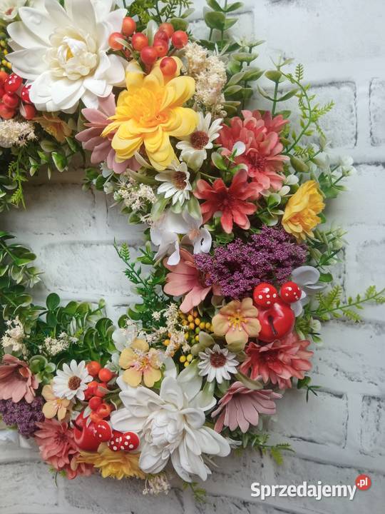 Jesienny wianek na drzwi Czerwionka-Leszczyny sprzedam