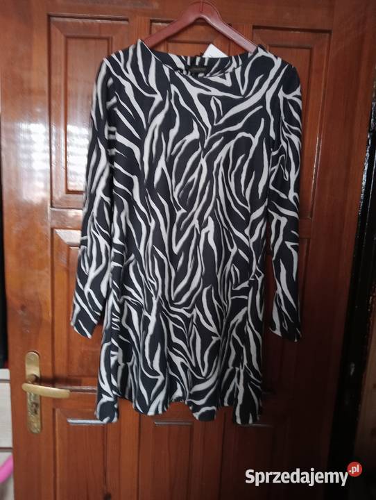 Sukienka damska czarna biała Katowice