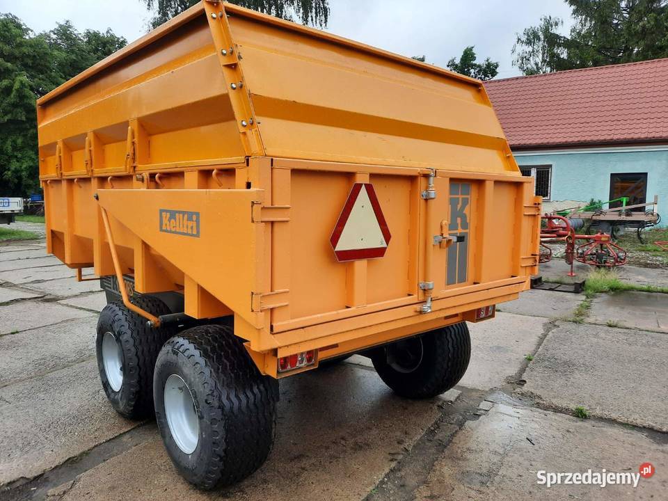 NOWA Przyczepa budowlana firmy KELLFRI 9ton z Opoczno
