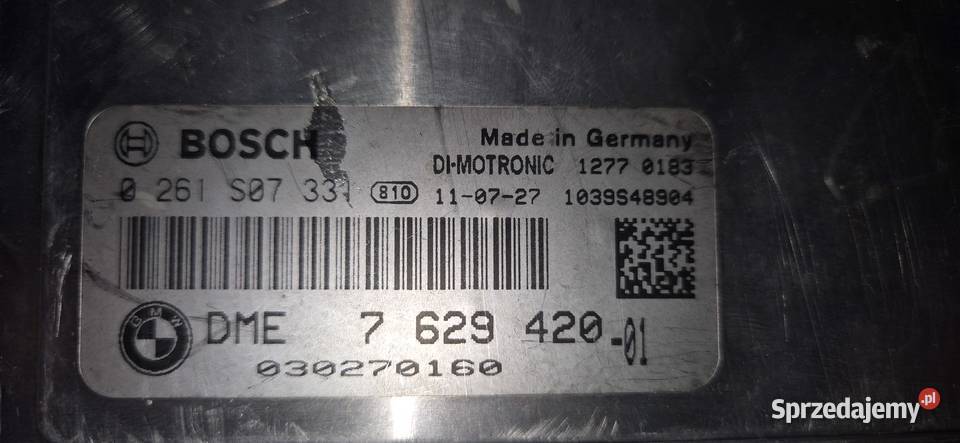 Sterownik silnika N55 0261S07331 mazowieckie Janki