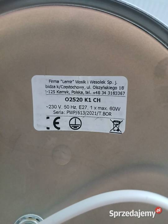 lampy wiszące Somonino sprzedam