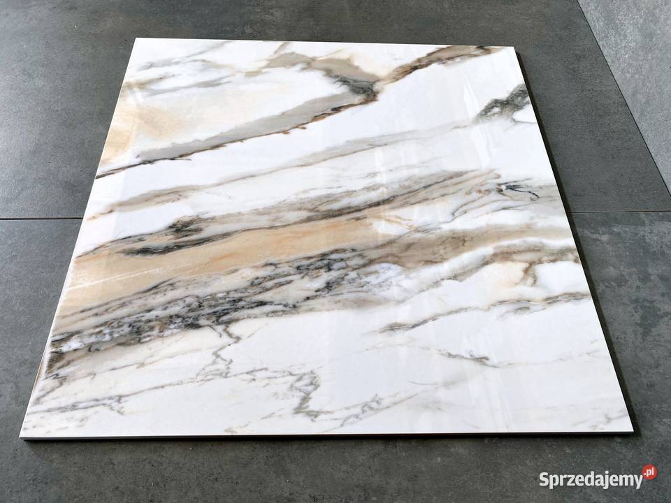 Gres polerowany Calacatta Gold 60x60 Marmur Piotrków Trybunalski