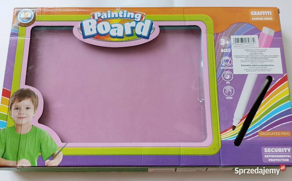 Tablica do rysowania dzieci Painting Board z 3 lata+ pomorskie Gdynia sprzedam