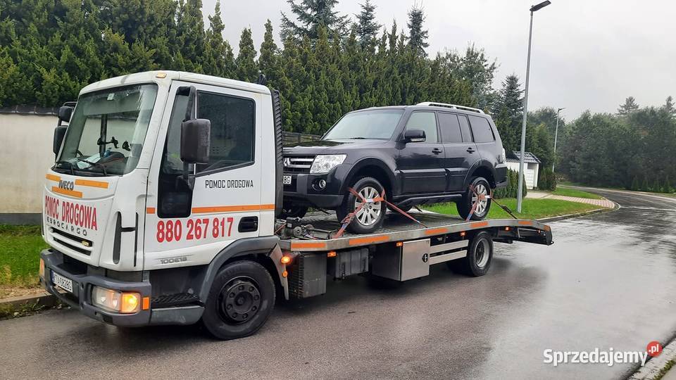 Laweta PRZECZYCA Pomoc Drogowa transport maszyn
