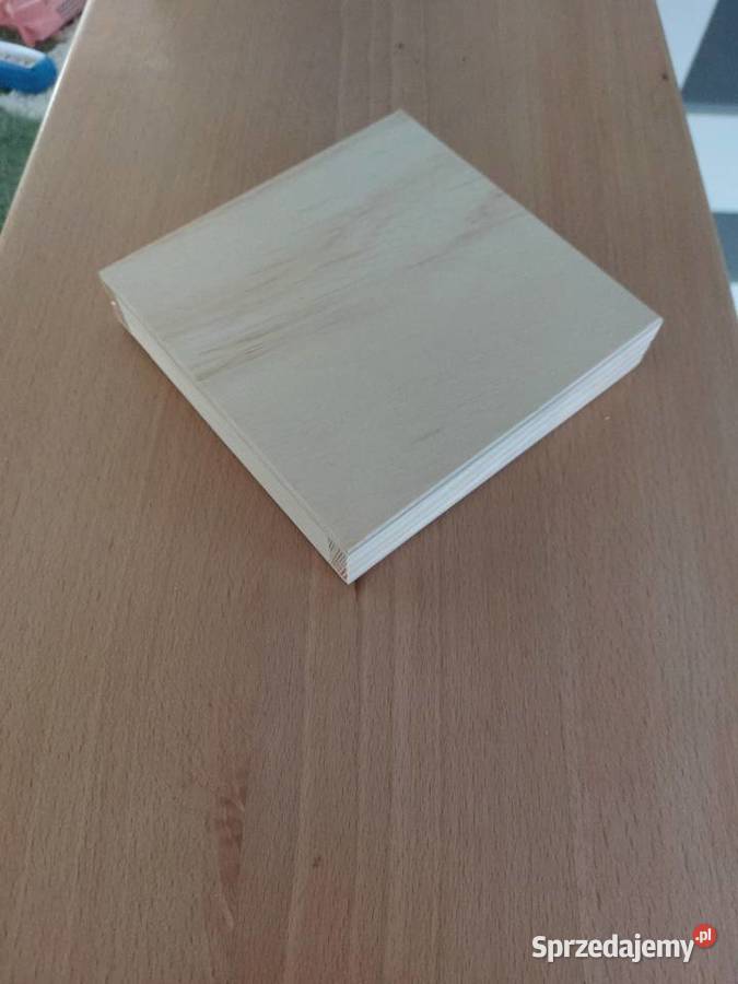 Pudelka drewniane na CD Zaproszenie