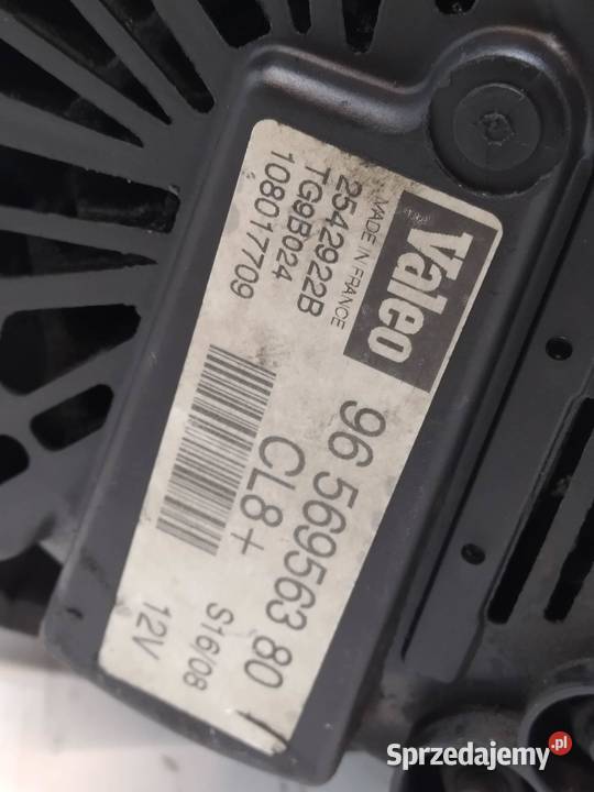 ALTERNATOR 9656956380 16 16V Citroen Berlingo I