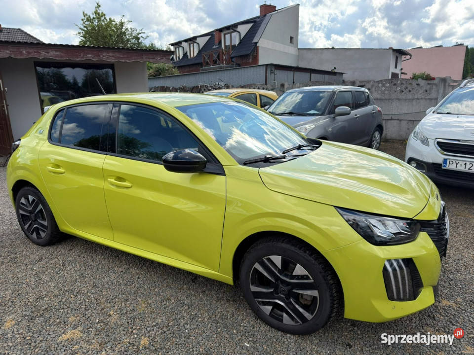 Peugeot 208 e208 navi gwarancja 7 II 2019 kurtyny powietrzne wielkopolskie Zbąszyń