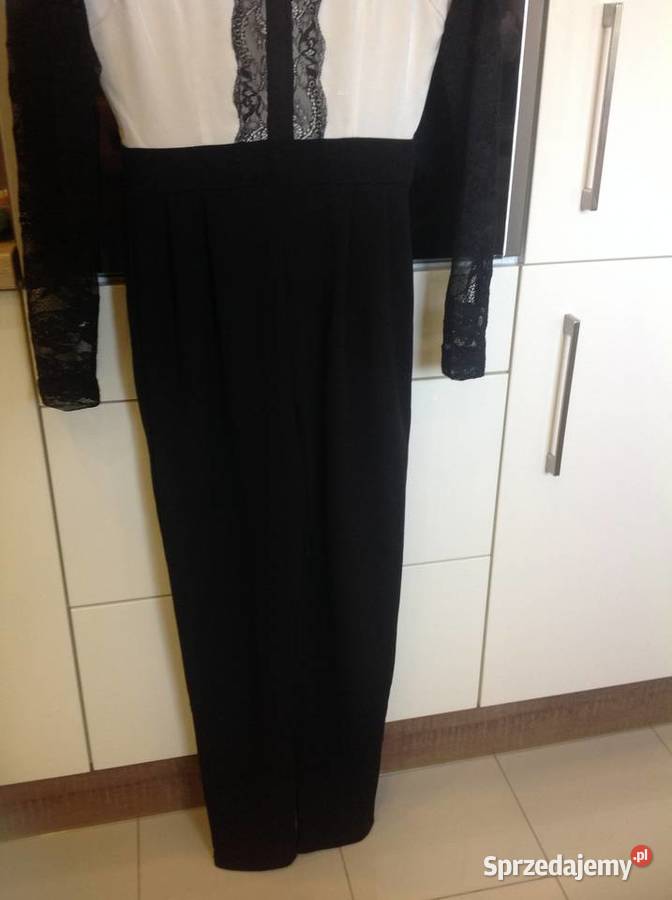 Kombinezon Czarny Damski ANNA FIELD S Koronka lubuskie sprzedam