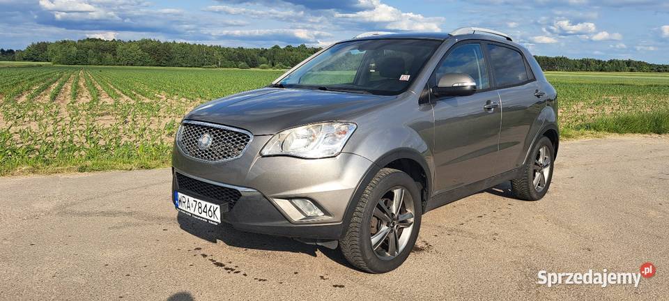 SSANGYONG KORANDO 20 BENZYNA 2013r SAPHIRE 135 podgrzewane fotele SsangYong Niemianowice