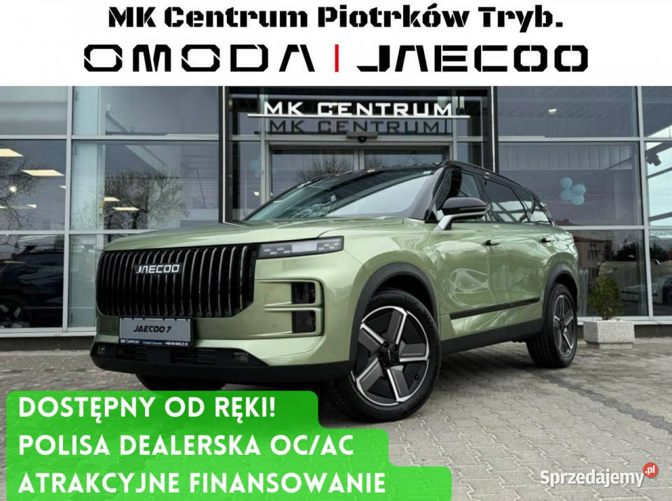 Jaecoo 7 16 TGDI DCT7 AWD 147 Offroad OCAC 1 wspomaganie kierownicy Piotrków Trybunalski