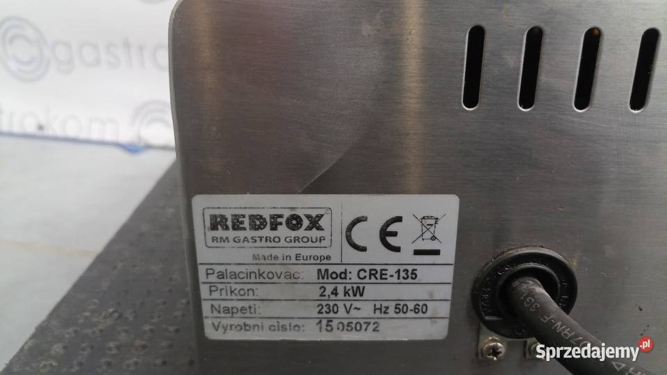 Naleśnikarka RedFox Gastronomia dolnośląskie Wrocław