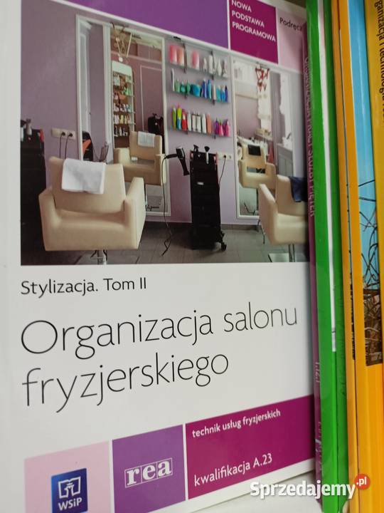Organizacja salonu fryzjerskiego podręczniki Warszawa