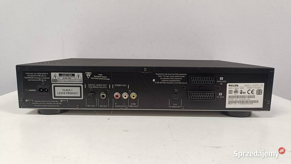 Odtwarzacz płyt PHILIPS DVD750 Philips Poznań