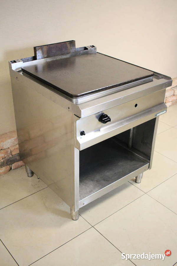 Płyta grillowa gazowa gładka na podstawie Pszczyna