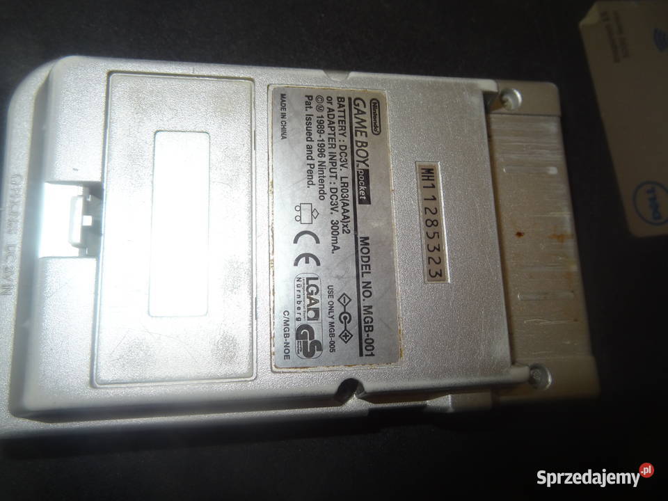 Konsola Nintendo Game Boy Pocket Silver MGB001 Poznań