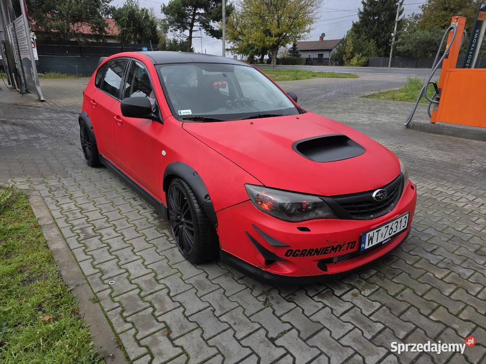 Subaru Impreza Wrx 25 turbo 07r Rok produkcji 2007 mazowieckie