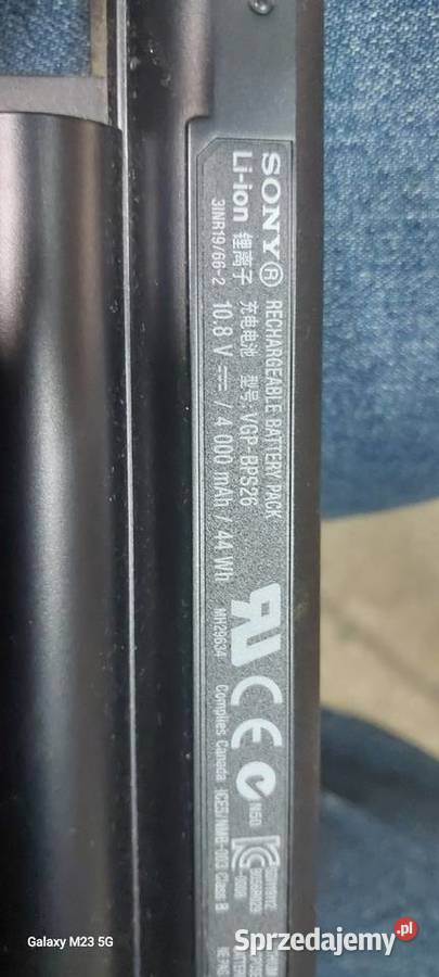 Bateria sony vaio VGPBPS26 Warszawa