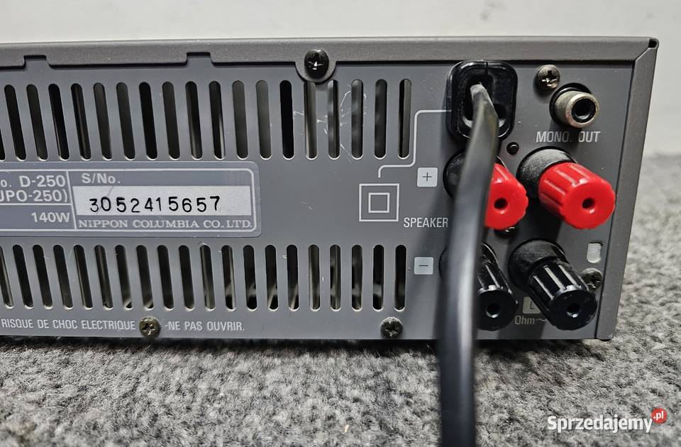 Denon UPO250 końcówka mocy stereo