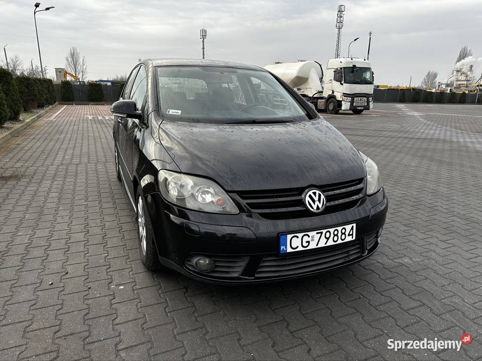 Volkswagen Golf Plus 19 TDI czarny klimatronic kujawsko-pomorskie Włocławek