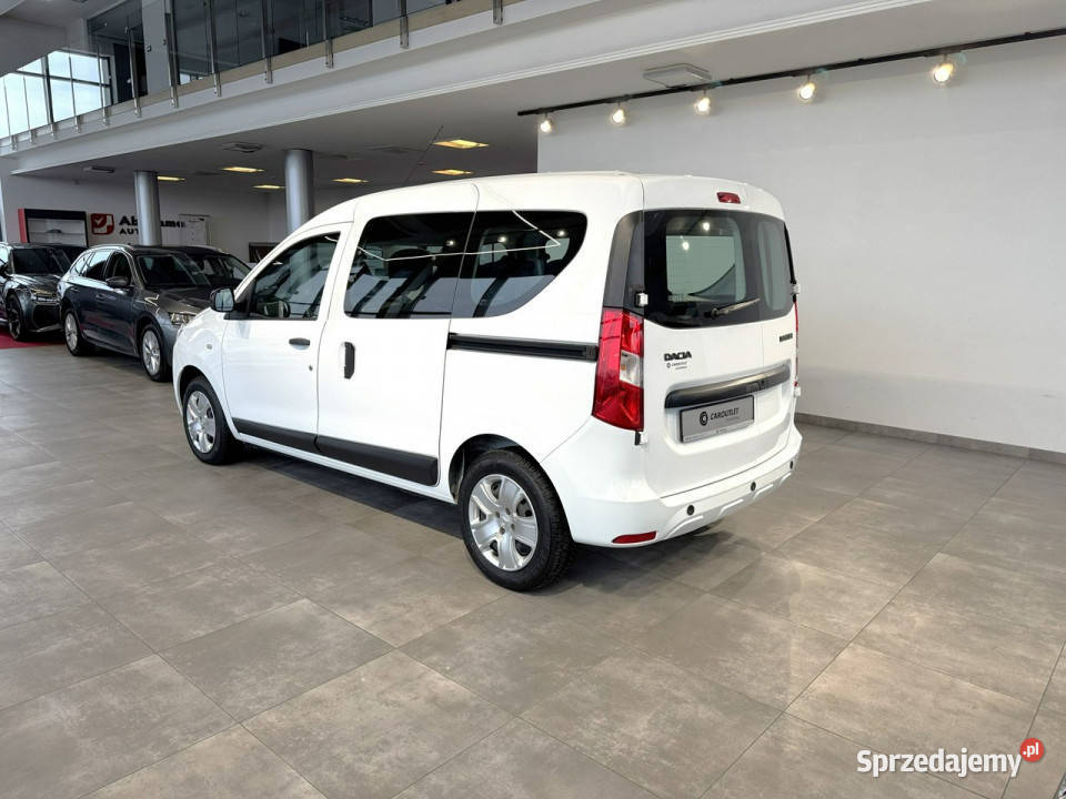 Dacia Dokker VAT 23 Laureate 16SCe 102 M5 2019 r światła przeciwmgielne Myślenice sprzedam