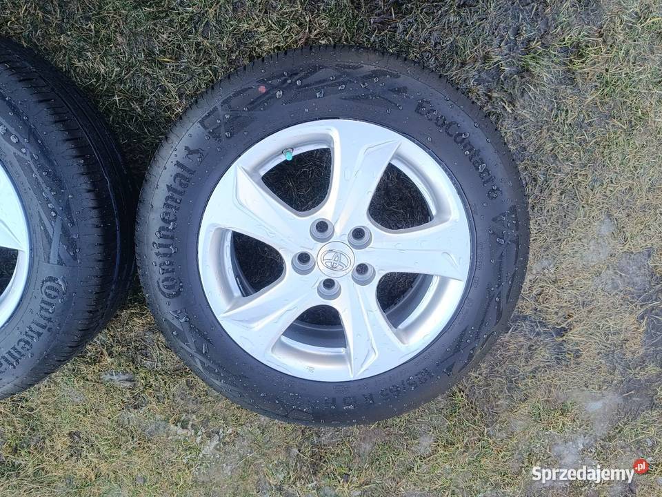 Felgi i opony letnie Toyota Yaris 1856515 2022r osobowe Przymiarki