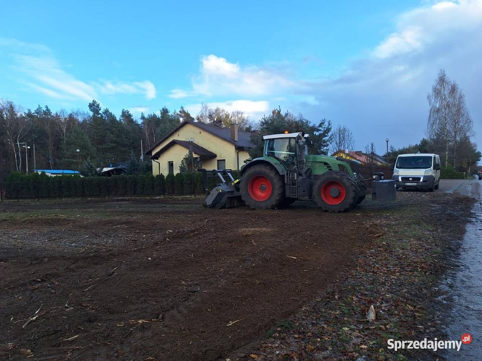 Wycinka drzew Czyszczenie działek Mulczowanie