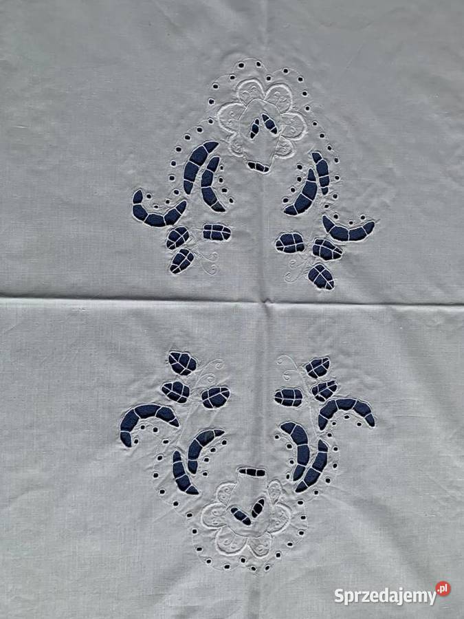 Biały obrus 110x140 Katowice