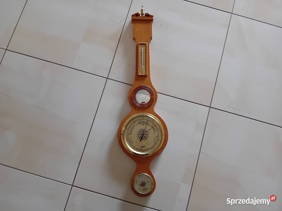 Stacja meterplogiczna z barometrem Zegary Bezrzecze