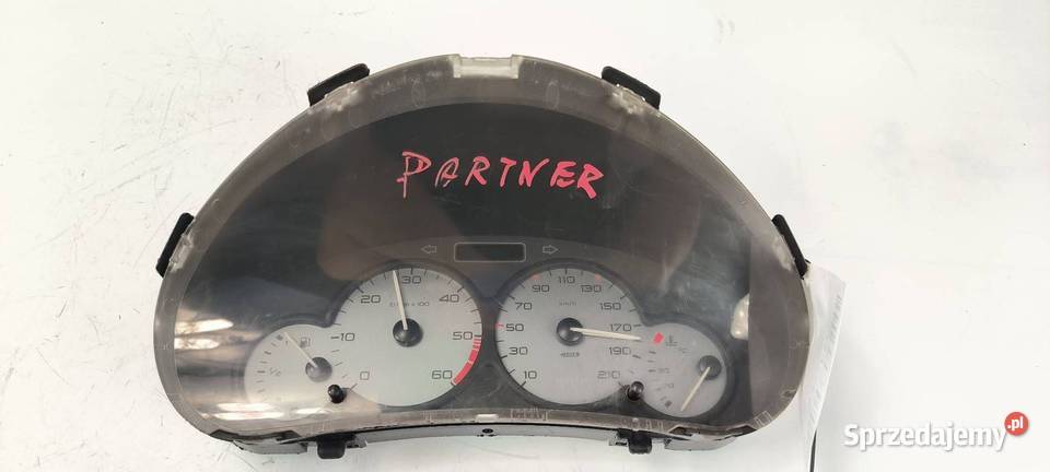 LICZNIK ZEGAR PEUGEOT PARTNER 9652246380 osobowe