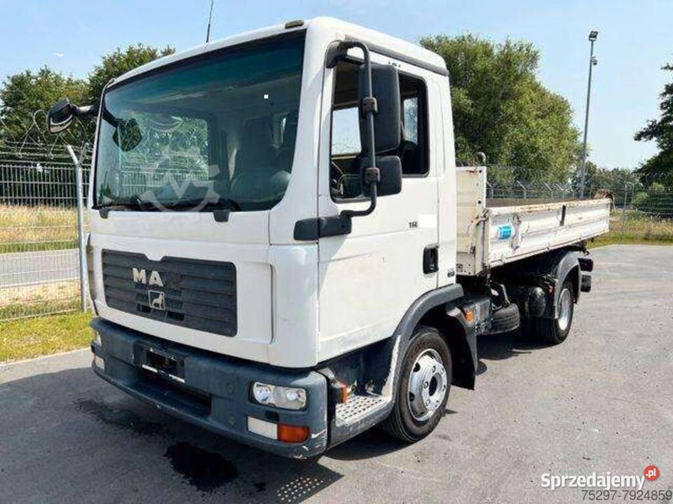 man tgl 12180 wywrotka 7300 ladownosci manualna