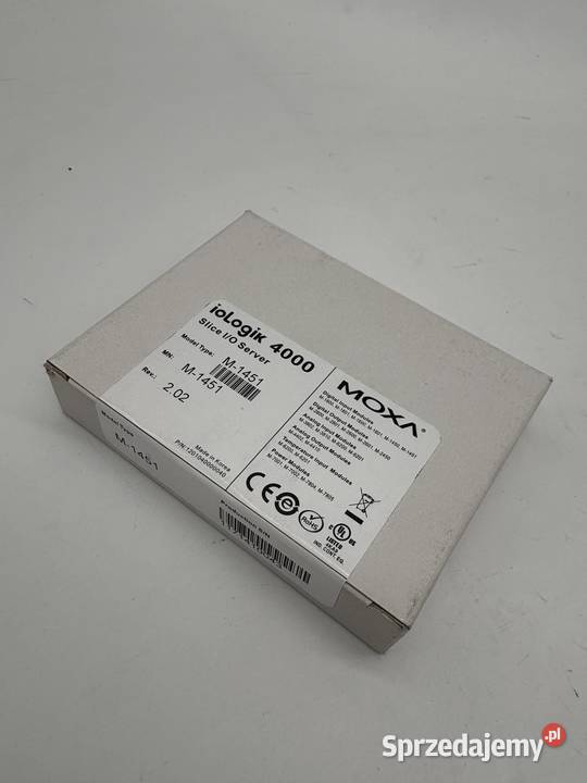 Moxa ioLogik 4000 M1451 Warszawa sprzedam