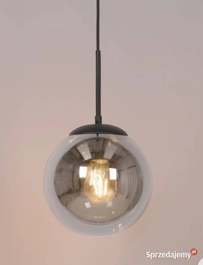 Lampa wisząca kula czarnylustrzany 2 Lampy wiszące podlaskie Wysokie Mazowieckie